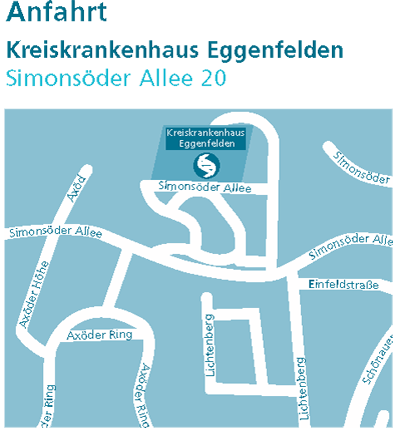Anfahrtskarte der MGZ-Filiale in Eggenfelden